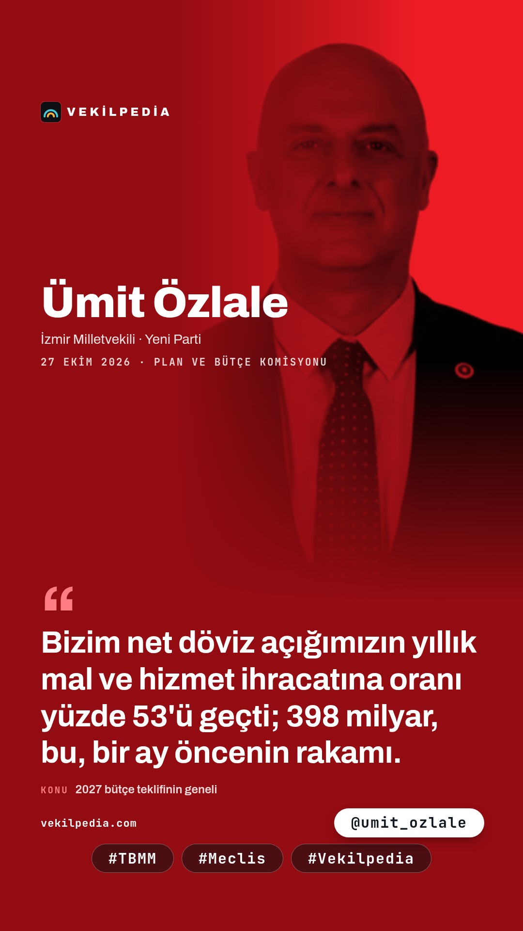 Özlale: Türkiye Sigorta üzerinden 50 milyar liradan fazla dolandırıcılık yapıldı — Instagram paylaşımı
