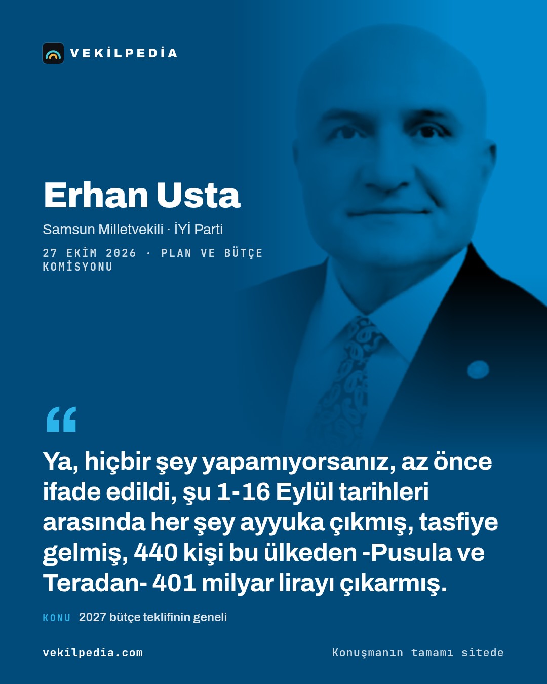 Usta: Fon vurgununda fahiş kazanç elde edenlerin listesi açıklansın — X paylaşımı