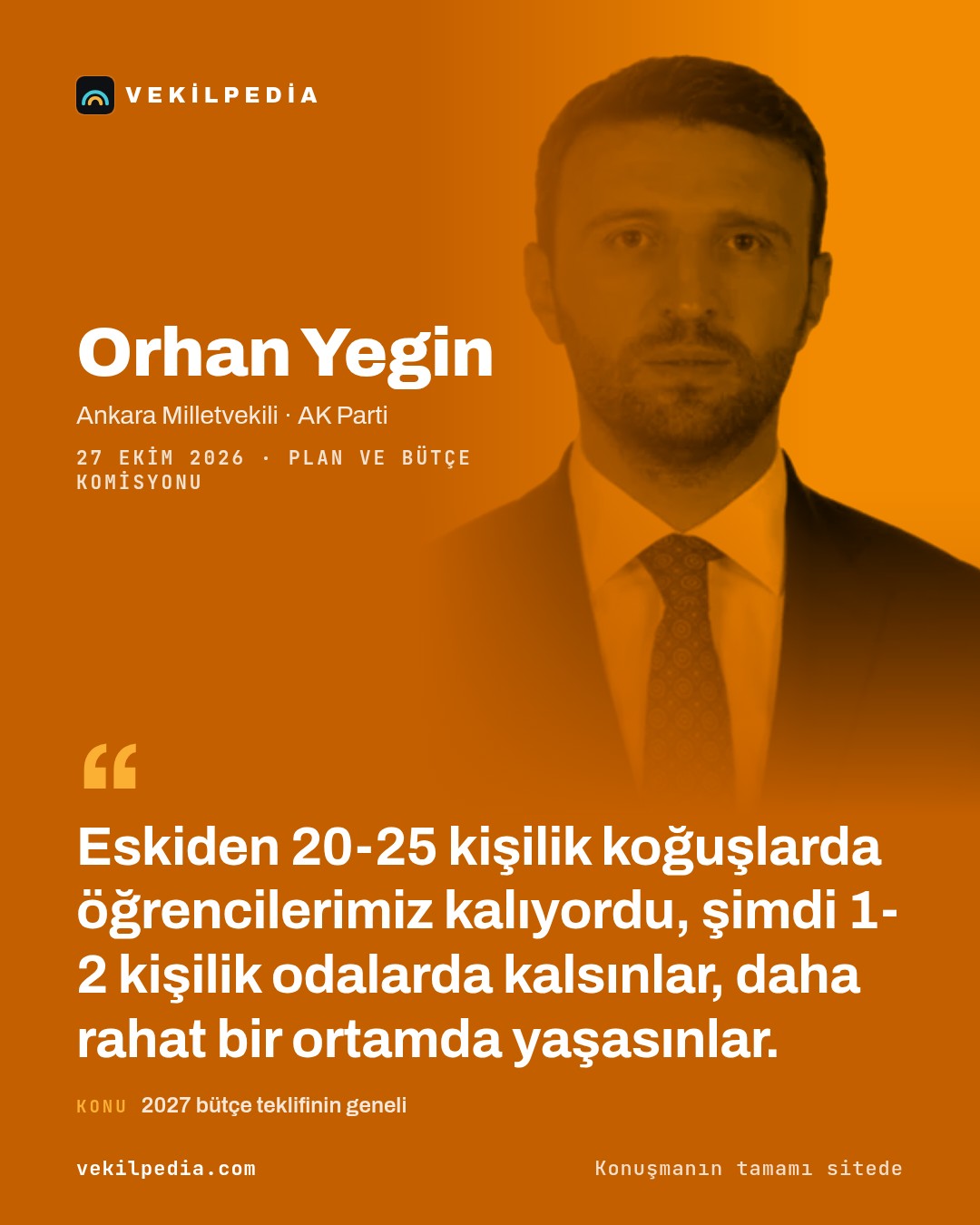 Yegin: "Biz yığınak değil bir ekosistem kuruyoruz" — X paylaşımı