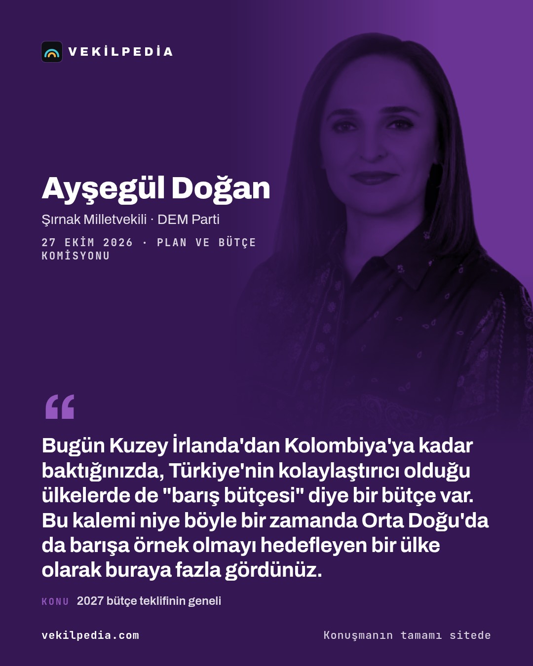 Doğan: Bütçe halktan yana değil, sermayeden yana — X paylaşımı