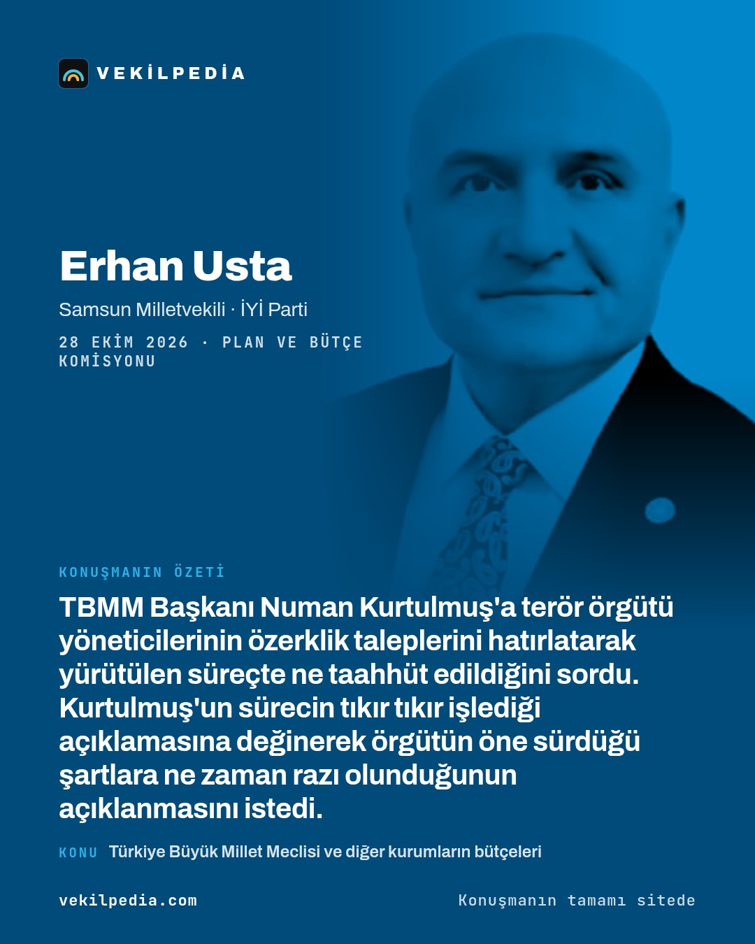 Usta: "Tıkır tıkır işleyen ABD ve İsrail projesi midir?" — X paylaşımı