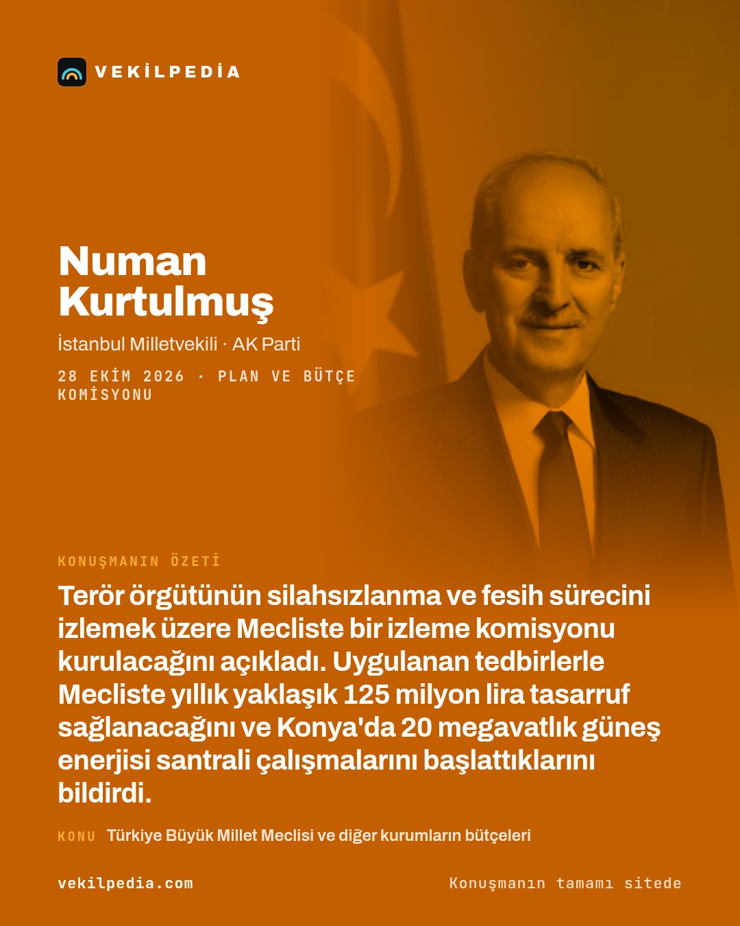 Kurtulmuş: TBMM'de partilerin katılımıyla bir izleme komisyonu kurulacak — X paylaşımı