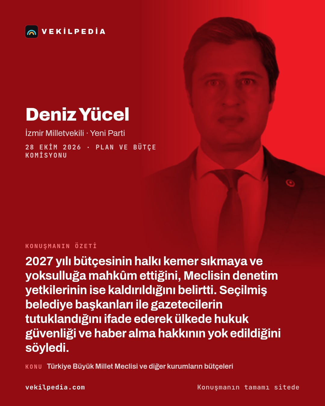 Yücel: 40'a yakın belediye başkanı tutuklandığı için görevde değil — X paylaşımı
